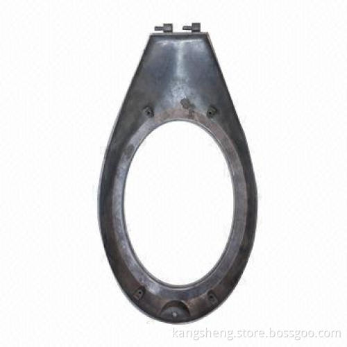 Street lamp housing, die casting, CNC machining, powder coating, various colors are available
